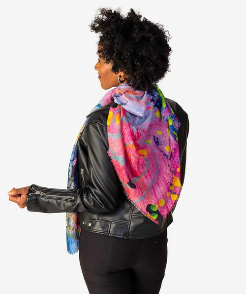 Rhythms Scarf - Premium scarves from Isabelle Gougenheim - Just $235! Shop now at Mary Walter