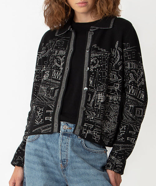 Ivko Favela jacquard knit Jacket