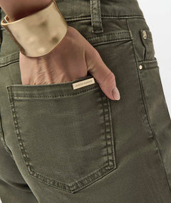 Joseph Ribkoff Goldie Wide Leg Jean Avocado