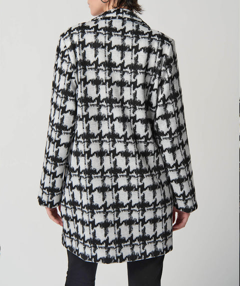 Talbots women's black and white swing jacket. Size medium