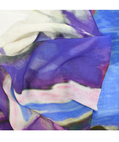 Joshua Brushstroke Scarf - Premium Scarves from Mary Walter - Just $68! Shop now at Mary Walter
