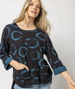 Komil Stamped Circles Easy Top