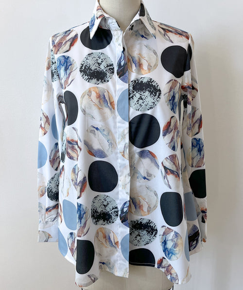 Phoebe swing shirt Jupiter - Premium tops from Kozan - Just $84! Shop now at Mary Walter