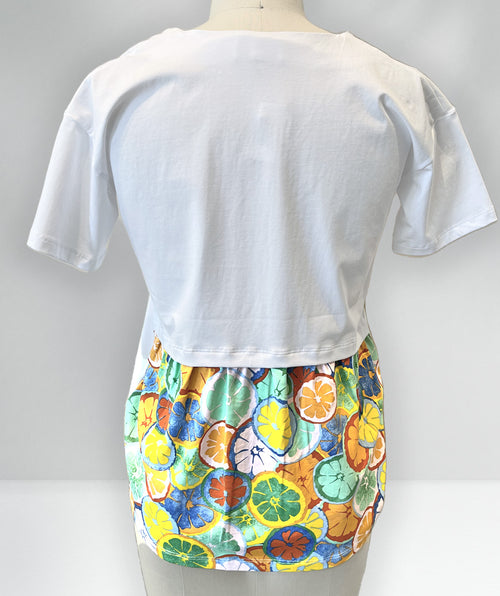 Citrus pocket tee - Premium tops from Leo & Ugo - Just $88.80! Shop now at Mary Walter