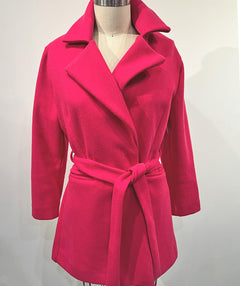 Robe wrap jacket fuschia size 1 - Premium Coats from Leo & Ugo - Just $113.60! Shop now at Mary Walter