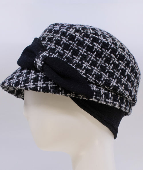 Mao Now Hat Black/Grey - Premium Hats from Lillie & Cohoe - Just $120.25! Shop now at Mary Walter
