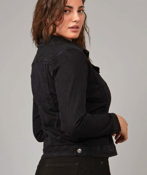 Gabriella Black Jean Jacket