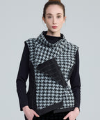 Luukaa Lyric Funky Houndstooth Vest