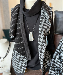 Luukaa Lyric Funky Houndstooth Vest