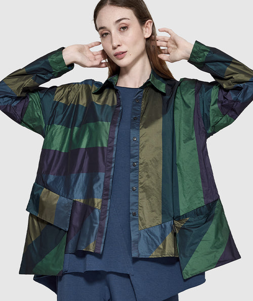 Luukaa Panorama Oasis Taffeta Shirt
