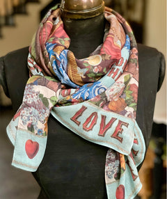 Market of Stars Love Language Scarf