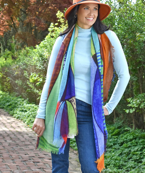 Martina Bold Scarf
