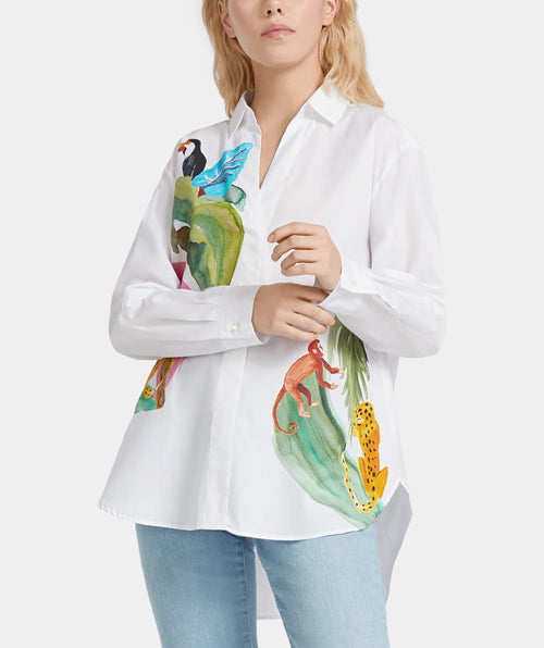 Jungle queen Shirt - Premium tops from Marc Cain - Just $175! Shop now at Mary Walter
