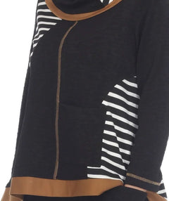 Moonlight Fun Fall Stripe Pullover