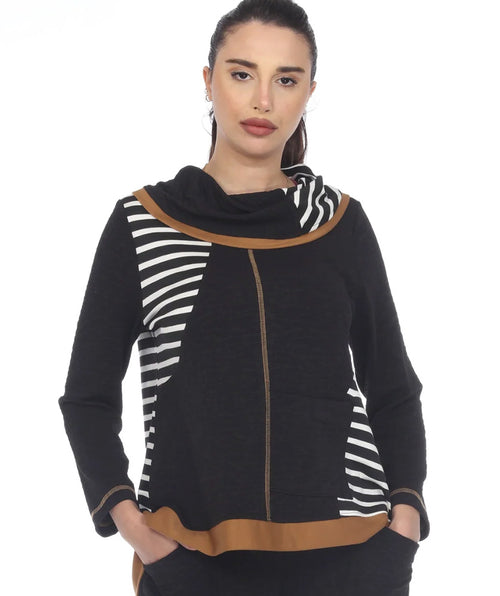 Moonlight Fun Fall Stripe Pullover