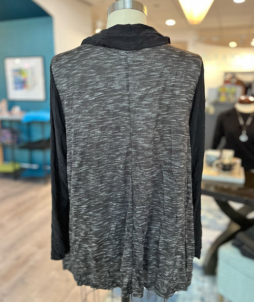 Moonlight Garnet Swirl Soft Cowl Top