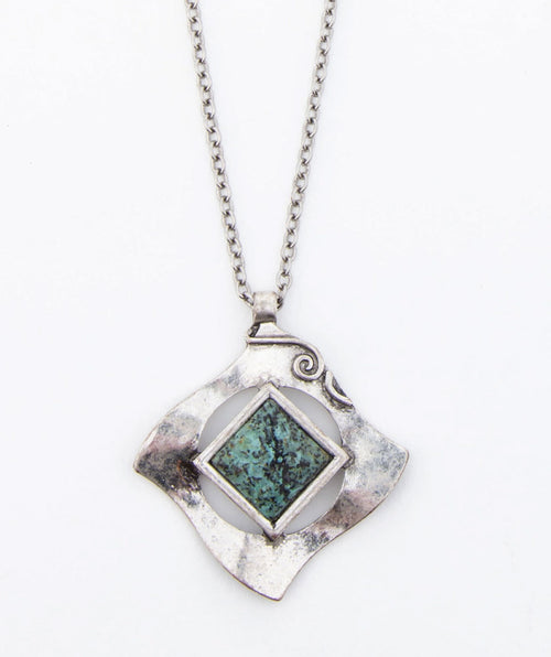 Giada Pinestone Necklace - Premium necklaces from Mary Walter - Just $35! Shop now at Mary Walter