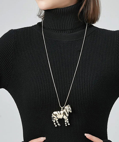 Odda The Zebra Necklace