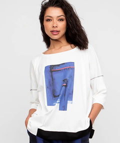 Ozai n Ku Blue Windows Tee