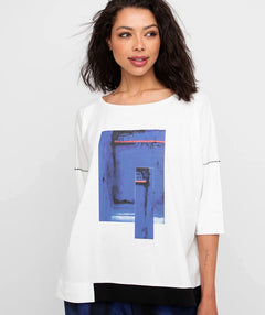 Ozai n Ku Blue Windows Tee