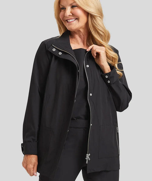 Brody Zip Front Jacket - Premium jackets from Peace of Cloth - Just $280! Shop now at Mary Walter