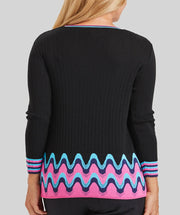The Wave Rib Knit Top