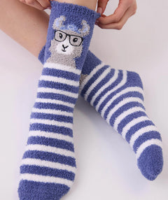 P.J. Salvage Happy Llamukka Cozy Sock