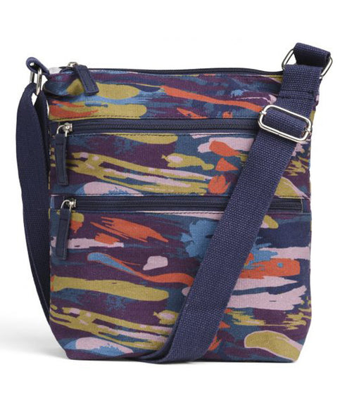 Teal waves crossbody bag - Premium Bags from Mary Walter - Just $60! Shop now at Mary Walter