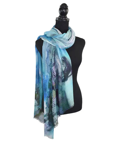 Rianne Watercolor Scarf