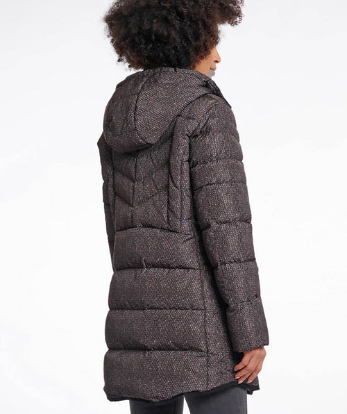 Rino and Pelle Nusa Print Puffer Coat