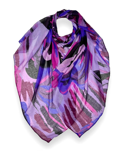 Abstract Painting Scarf - Premium scarves from Mary Walter - Just $30! Shop now at Mary Walter