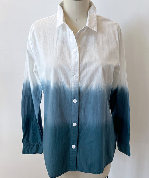 Ombre dip dye shirt