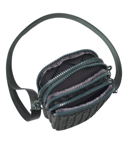 Divide & Conquer Woven Neoprene Crossbody Bag