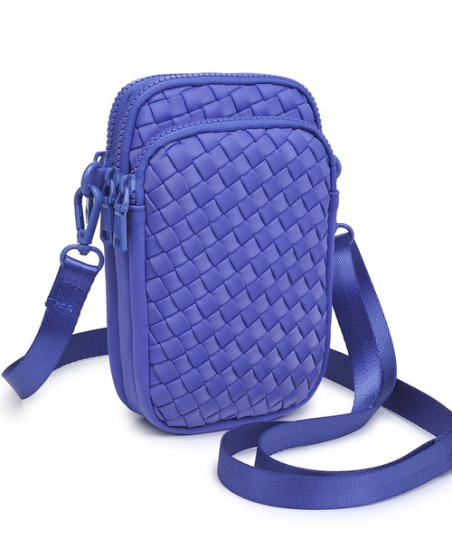 Divide & Conquer Woven Neoprene Crossbody Bag