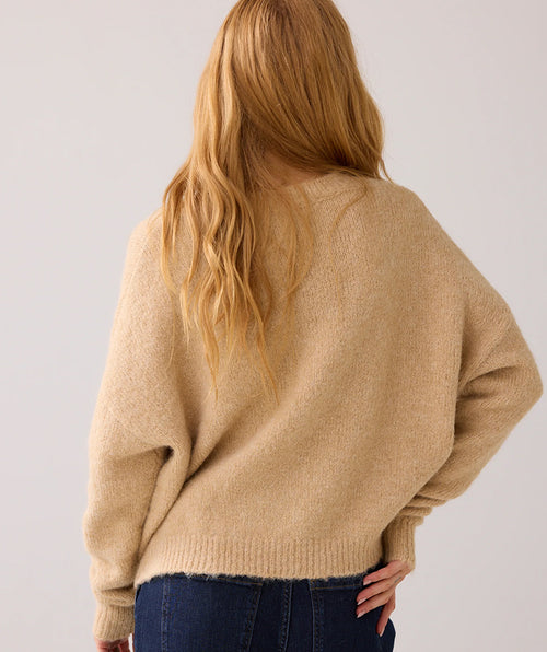 Summum Buzzy Sweater Tan