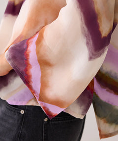 Summum Watercolor Zig Flow Top