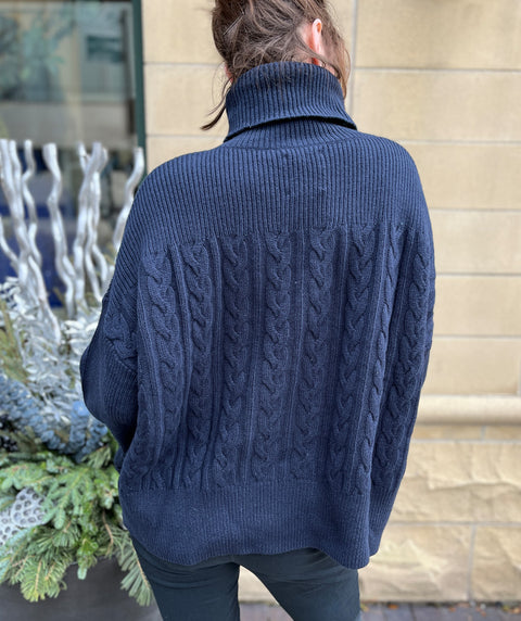 Oversize Chunky Cable Sweater size M