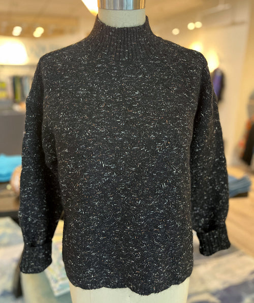 Tribal Marled Autumn Pullover Black