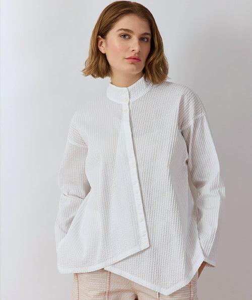 Yacco Maricard Spring Asymmetrical Shirt