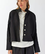 Yacco Maricard Boxy Jersey Jacket Black