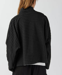 Yacco Maricard Boxy Jersey Jacket Black