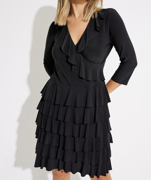 Layer dress black - Premium dresses from Joseph Ribkoff - Just $142! Shop now at Mary Walter
