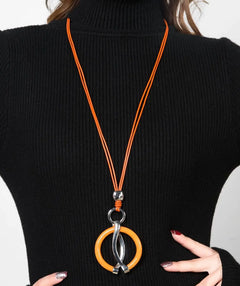 Akina long necklace - Premium necklaces from Mary Walter - Just $60! Shop now at Mary Walter