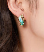 Aubane clip earring - Premium earrings from Mary Walter - Just $35! Shop now at Mary Walter