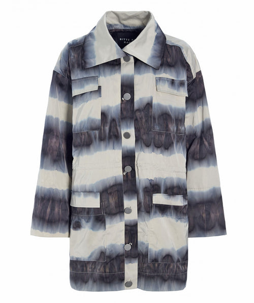 Cloud Shibori Coat - Premium Coats from Bitte Kai Rand - Just $239.20! Shop now at Mary Walter