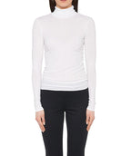 Babyskin Turtleneck White - Premium tops from Marc Cain - Just $198! Shop now at Mary Walter