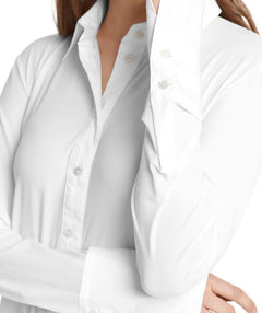 Babyskin blouse White - Premium tops from Marc Cain - Just $340! Shop now at Mary Walter