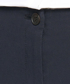 1 button cotton twill ankle pant Navy - Premium pants from Marc Cain - Just $76! Shop now at Mary Walter