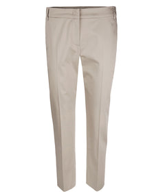 Essential polished cotton pant Sand
