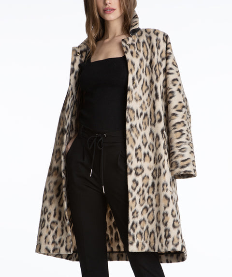 Plush Life Leopard Jacket size M